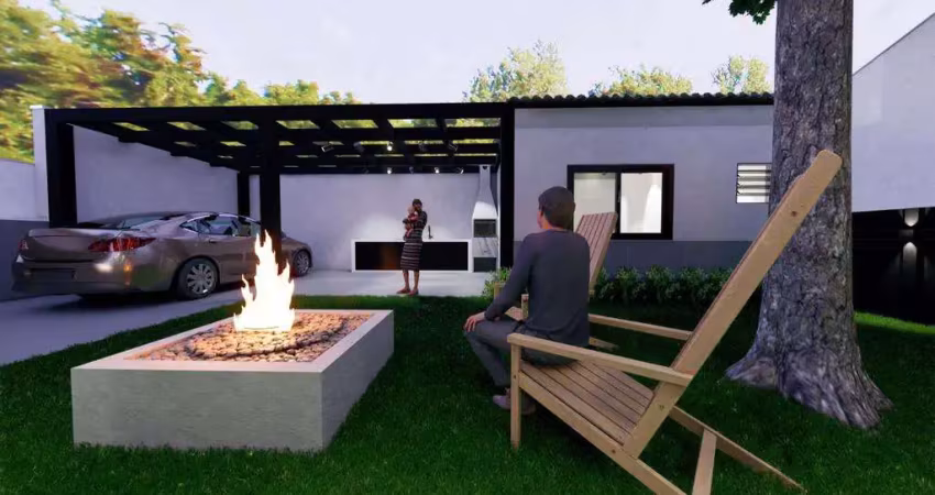 Casa à venda em gravataí, bom sucesso, com 3 quartos, com 105 m²