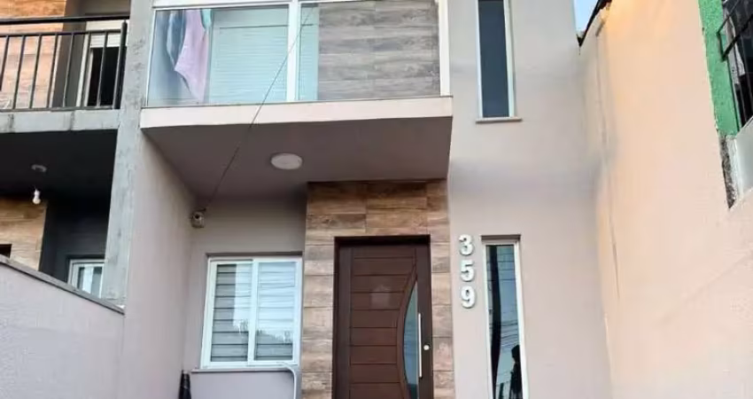 Sobrado à venda em gravataí, morada do vale ii, com 2 quartos, com 67 m²
