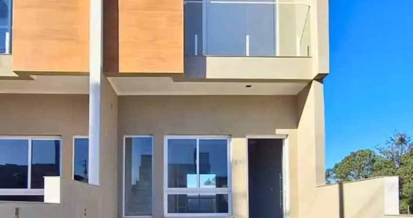 Sobrado à venda em gravataí, morada do vale ii, com 2 suítes, com 86 m²