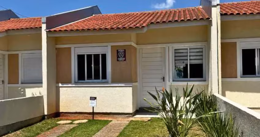 Casa à venda em gravataí, morada do vale ii, com 2 quartos, com 52 m², vasco
