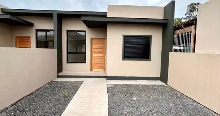 Casa à venda em gravataí, bom sucesso, com 3 quartos, com 74 m²