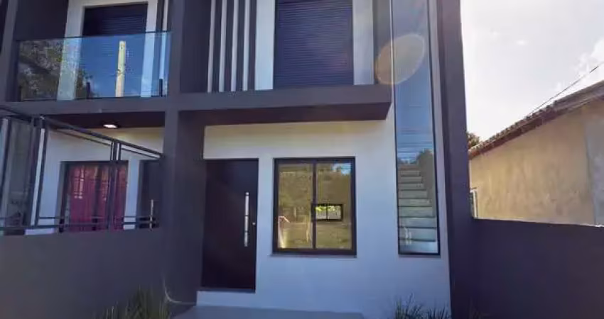 Sobrado à venda em gravataí, dona mercedes, com 2 quartos, com 70 m²
