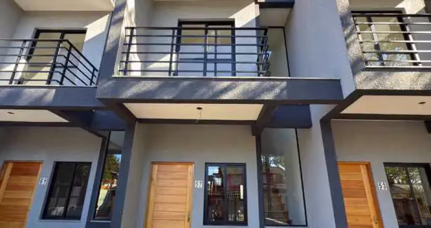 Sobrado à venda em gravataí, santa cruz, com 2 quartos, com 58 m²