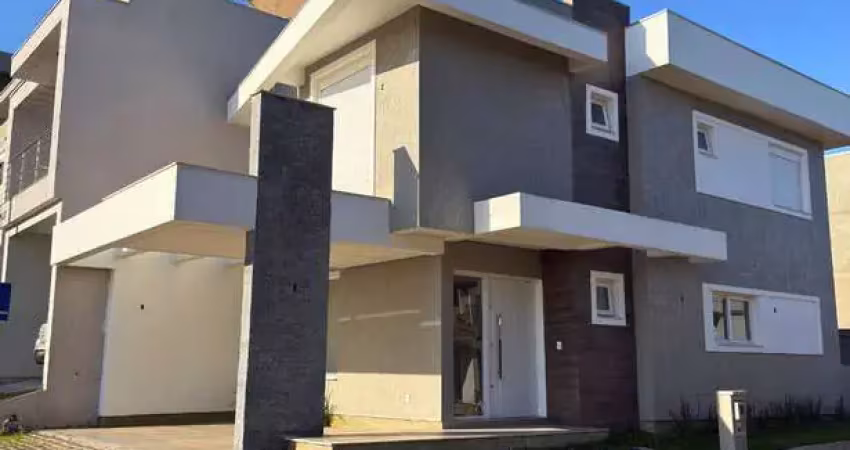 Sobrado à venda em gravataí, cohab c, com 3 quartos, com 140 m², primavera condomínio residencial