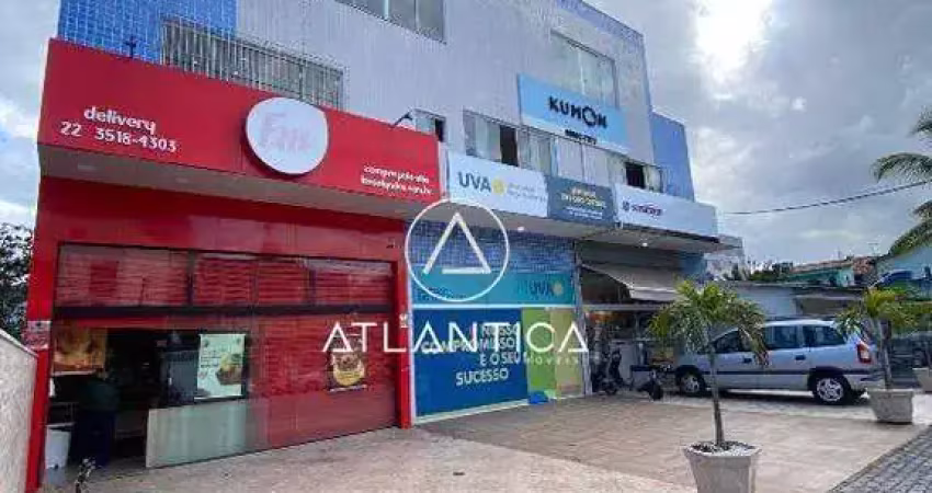 Sala para alugar, 40 m² por r$ 1.300,00/mês - centro - rio das ostras/rj
