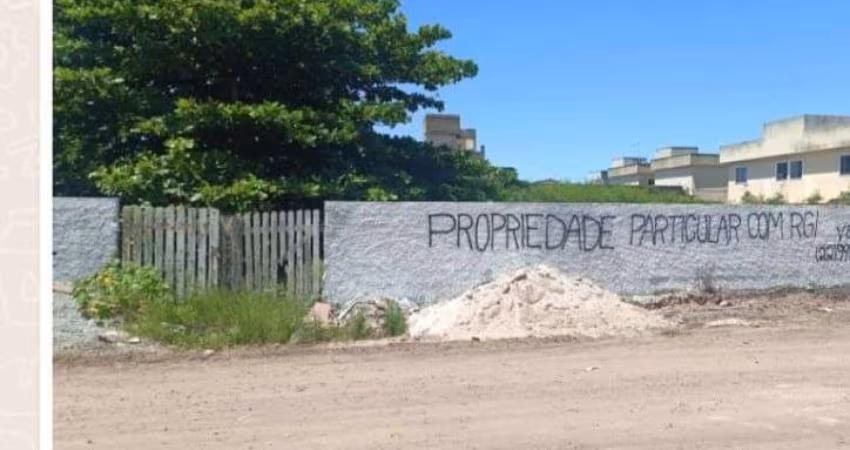 Terreno à venda, 608 m² por R$ 210.000,00 - Enseada das Gaivotas - Rio das Ostras/RJ