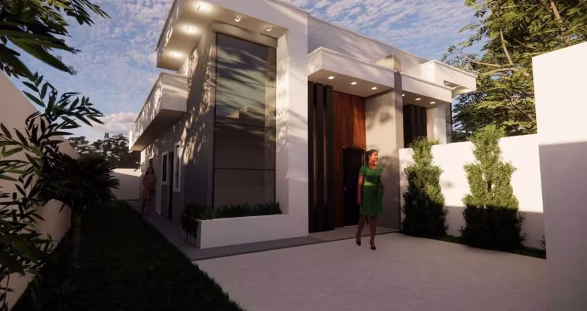 Atlântica imoveis tem excelente Casa com 2 dormitórios, a venda por R$ 350.000 - Praia mar - Rio das Ostras/RJ