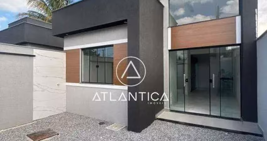 Atlântica imóveis tem excelente casa à venda, por r$ 358.000,00 rio das ostras/ rj