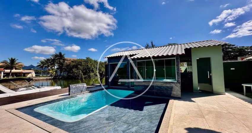 Casa de Alto Padrão à Venda - Condomínio Bosque Beira Rio, Rio das Ostras - R$ 2.000.000,00
