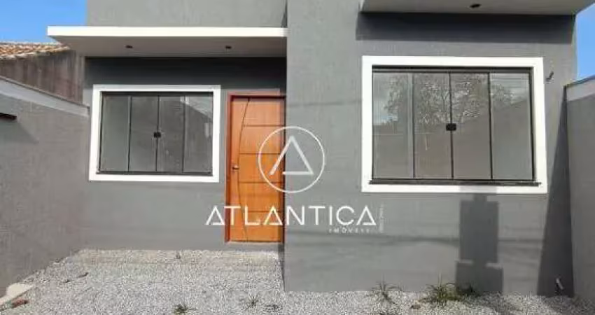 Atlântica imóveis tem excelente lançamento de casa linear no bairro chácara marilea r$ 270.000,00