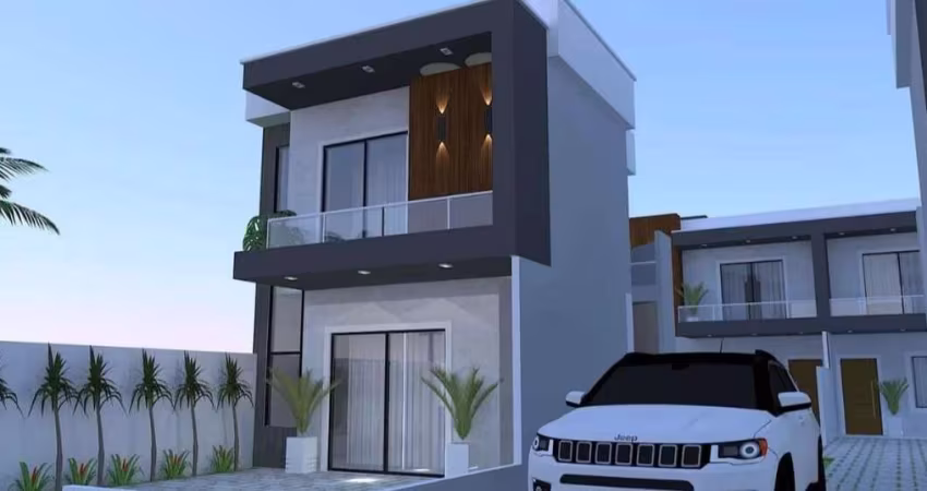 Atlântica imoveis tem excelente Casa com 2 dormitórios à venda, 82 m² por R$ 310.000 - Extensão Serramar - Rio das Ostras/RJ