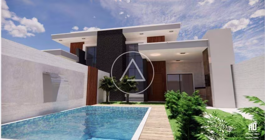 Casa à venda, 3 quartos, 1 suíte, 2 vagas, Loteamento Extensão do Serramar - Rio das Ostras/RJ