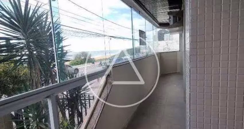 Lindíssimo apartamento mobiliado no cavaleiros de frente para mar para locação por r$ 6.000,00