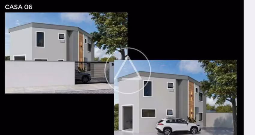 Atlântica imóveis tem excelente casa jardim guanabara 3 suítes para venda por r$710.000,00