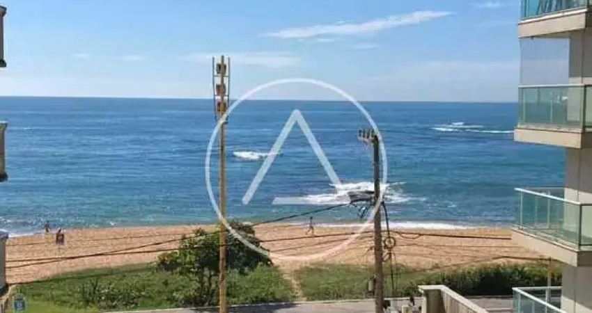 Atlântica imóveis tem excelente apartamento com vista para o mar – 1 quarto | mobiliado | 1 vaga de garagem | pé na areia