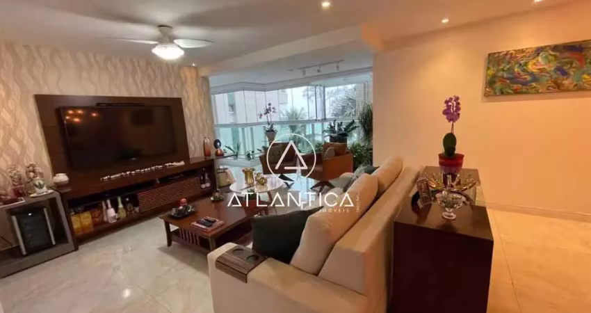 Atlântica imóveis tem excelente apartamento alto padrão à venda na praia do pecado, macaé-rj.