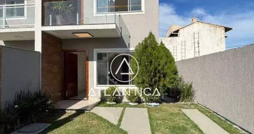 Atlântica imóveis tem excelente casa à venda, por r$ 420.000,00 - rio das ostras/ rj