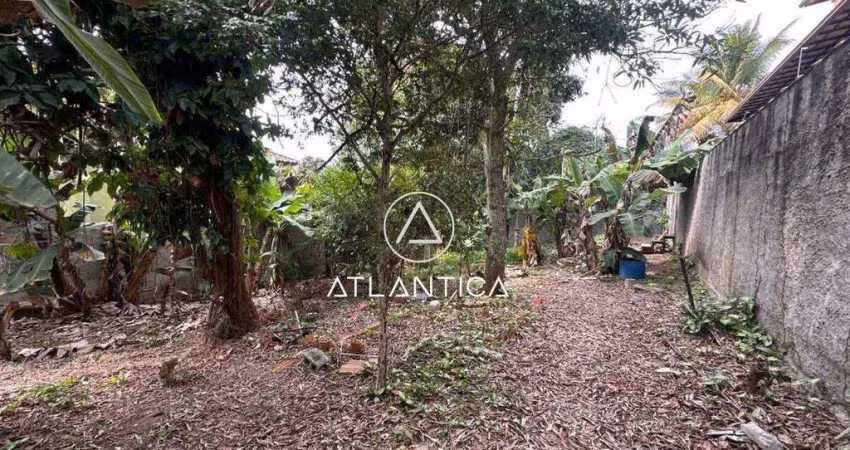 Atlântica imóveis tem excelente terreno á venda, por r$ 240.000,00 - rio das ostras/ rj