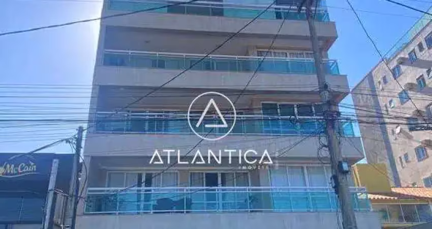 Atlântica imóveis tem excelente apartamento frente mar para locação nos cavaleiros, macaé/rj por r$ 4.500,00.