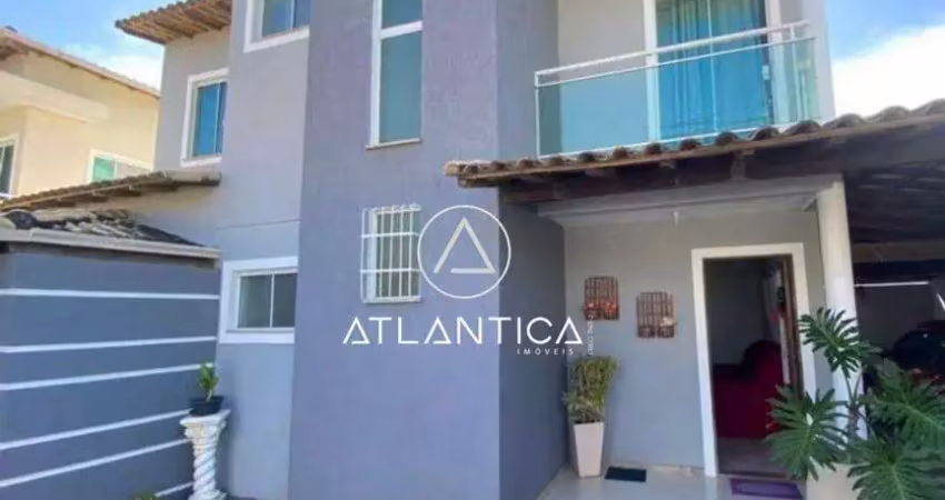 Atlântica imóveis tem excelente duplex á venda- chácara mariléa - rio das ostras/rj