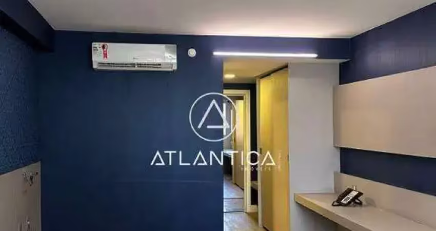 Atlântica imóveis tem excelentes salas comerciais à venda na praia dos cavaleiros, macaé/rj por r$ 280.000,00.