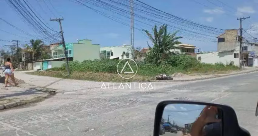 Atlântica imóveis tem excelente terreno á venda, por r$528.000,00 - rio das ostras/ rj