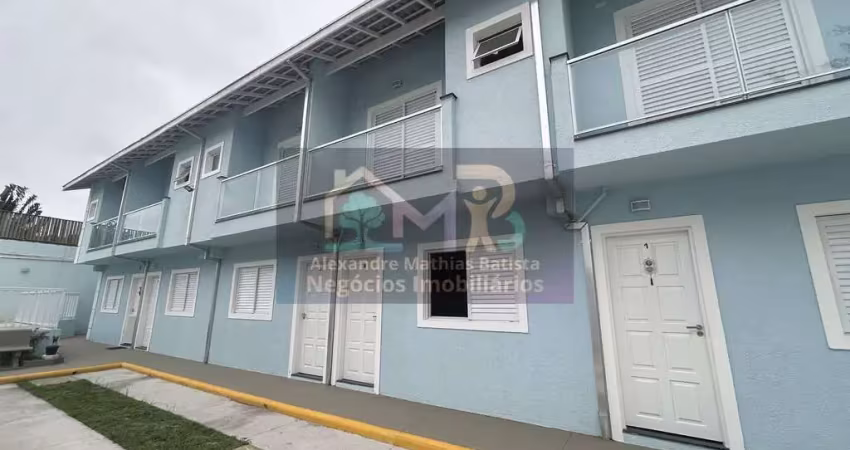 Sobrado novo à venda em massaguaçu, condomínio fechado