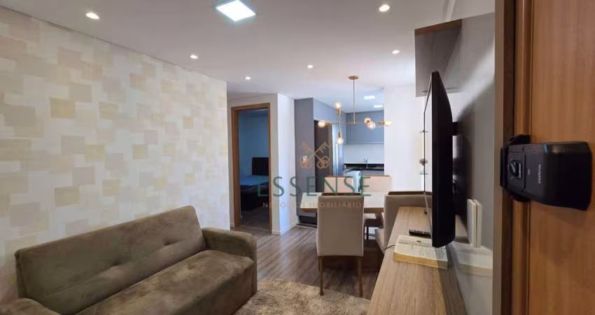 Apartamento à Venda de 43m² no Residencial Solar da Serra - Chácara Estância Paulista em Suzano/SP: 02 dormitórios
