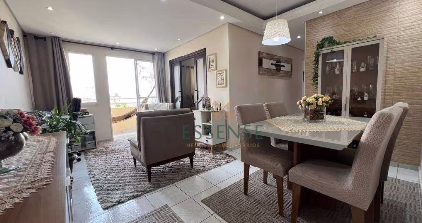Apartamento à Venda de 85 m² no Residencial Pedra Bela na Vila Urupês em Suzano/SP: 03 dormitórios