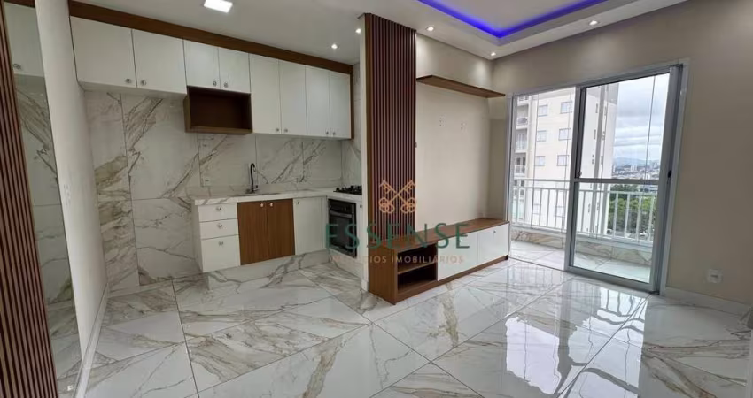 Apartamento à Venda de 55 m² no Residencial Reserva do Alto na Vila Tanquinho em Ferraz de Vasconcelos/SP: 02 dormitórios