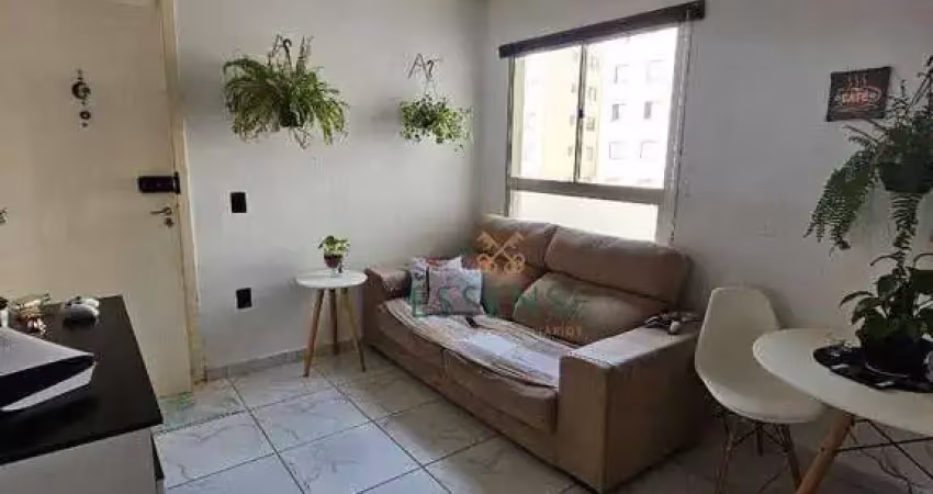 Apartamento à Venda de 50 m² no Residencial Bosque das Flores - Jardim Europa em Suzano/SP: 02 dormitórios