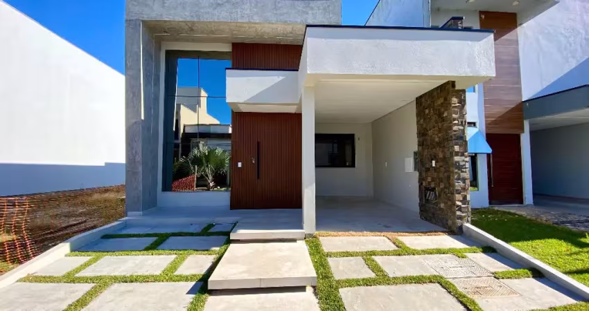 Casa térrea em condomínio fechado no deltaville em biguaçu