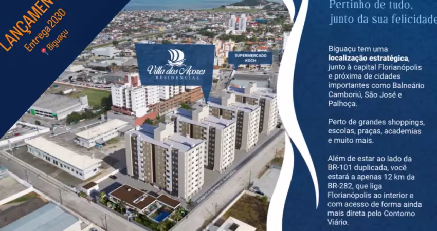 Lançamento - villa dos açores residencial - ato r$40.000,00 + 30% em 59 vezes e 60% financiamento bancário ou direto com a construtora - entrega 2030