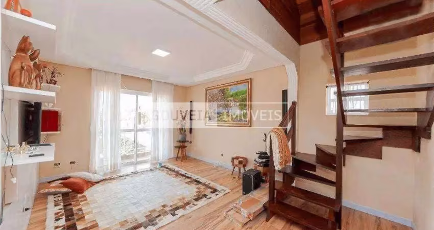 Casa triplex com 3 dormitórios, 3 suítes, 350 m², aluguel a partir de r$ 12.000 + taxas - rebouças, curitiba (pr)