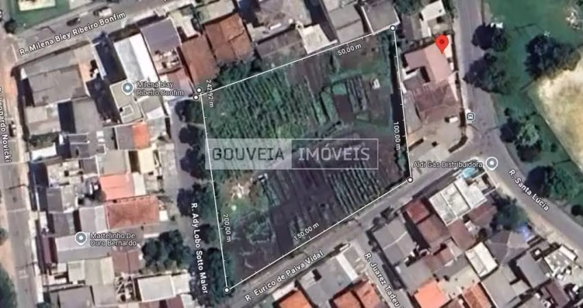 Terreno com 3.450,44m², zr-2, para 27 sobrados, à venda por r$ 3.760.000 - cajuru, curitiba (pr)