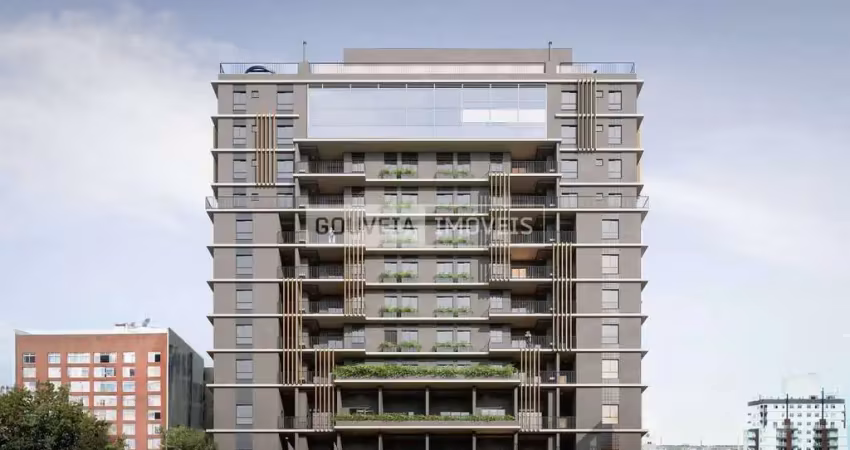Duplex garden de alto padrão no 9º andar - bairro portão, curitiba/pr  blentt 106,54 m² privativos 11,80m² de garden a venda 1.182.389,06por r$ - entrega em 2027