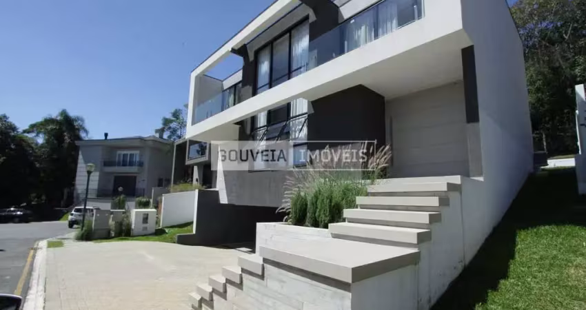 Casa 4 dormitórios, 4 suítes, 640 m², à venda por r$ 4.200.000 - santa felicidade, curitiba (pr)
