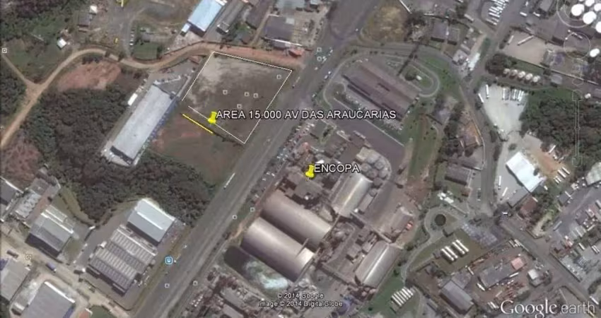 Área comercial com 15.000 m², à venda por r$ 13.500.000 - chapada, araucária (pr) - zs-1