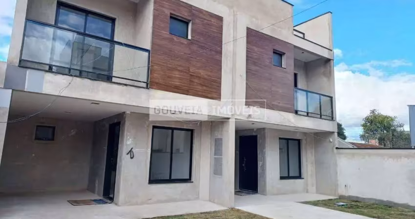 Sobrado com 3 dormitórios, 1 suíte, 140 m² a venda por r$849.000 - capão raso, curitiba (pr)