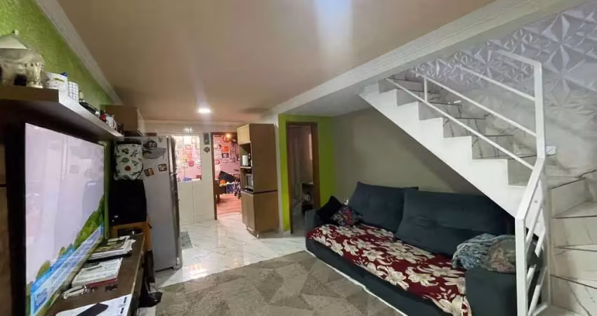 Sobrado com 2 dormitórios, 65,60 m², à venda por r$ 370.000 - cidade industrial, curitiba (pr)