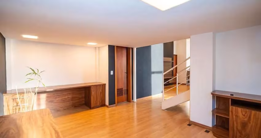 Apartamento com 1 dormitórios, 65 m², aluguel de r$ 4.400 + taxas - bigorrilho, curitiba (pr)