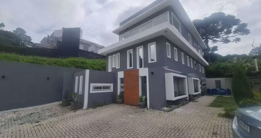 Casa com 3 dormitórios, 2 suítes, 300 m², aluguel de r$ 13.200 + taxas - cascatinha, curitiba (pr)
