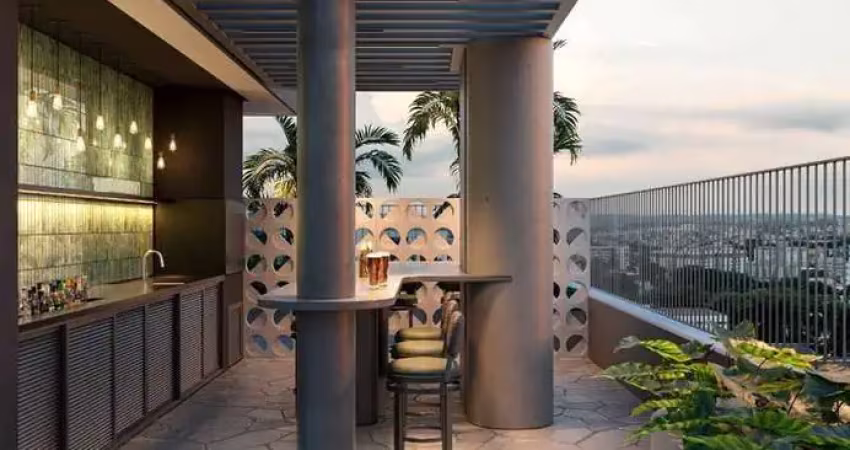Apartamento 2 quartos 1 suíte no blentt , 58m² privativos, a venda por r$702.994 - portão - curitiba/pr