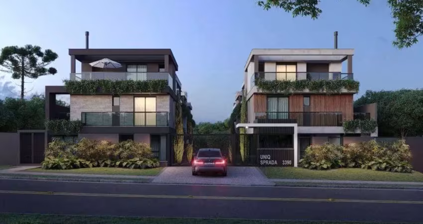 Entrega | maio/2025 - sobrado 3 dormitórios, 2 suítes, 176 m², à venda por r$ 1.254.821 - campo comprido, curitiba (pr)