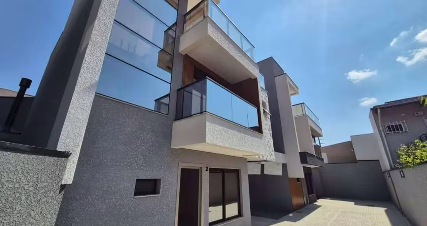 Sobrado 3 dormitórios, 3 suítes, 208 m², à venda por r$ 1.290.000 - jardim das américas, curitiba (pr)