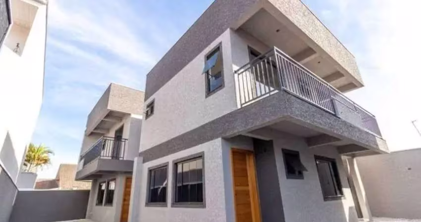Sobrado 3 dormitórios, 1 suíte, 105 m², à venda por r$ 569.000 - xaxim, curitiba (pr)