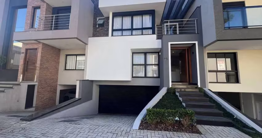 Casa duplex com 3 dormitórios, 1 suíte, 189,83 m², à venda por r$ 1.590.000 - pinheirinho, curitiba (pr)