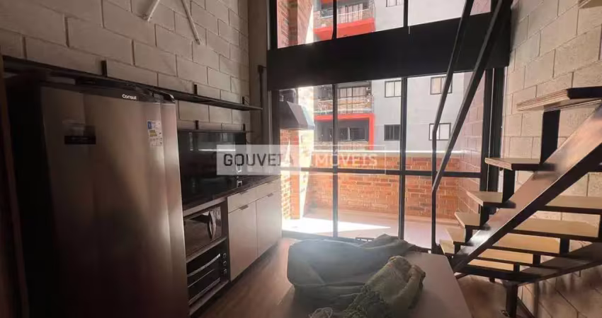 Loft com 1 dormitório, 52 m², aluguel de r$ 3.700 + taxas - rebouças, curitiba (pr)