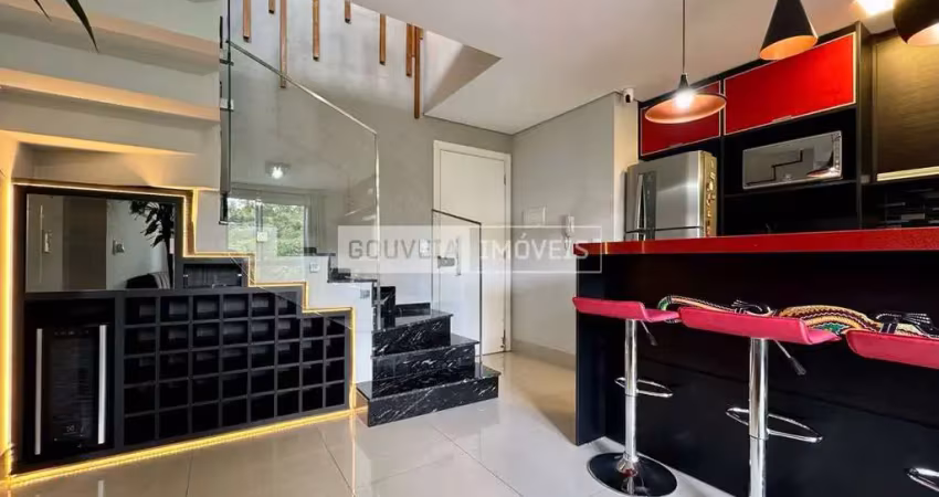 Cobertura duplex com 2 dormitórios, 1 suíte, 165,72 m², à venda por r$ 1.290.000 - santa felicidade, curitiba (pr)