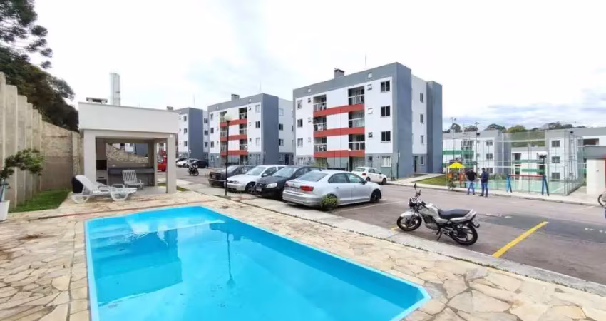 Apartamento com 2 dormitórios à venda, 47 m² por r$ 227.000 - loteamento itaboa - campo largo/pr